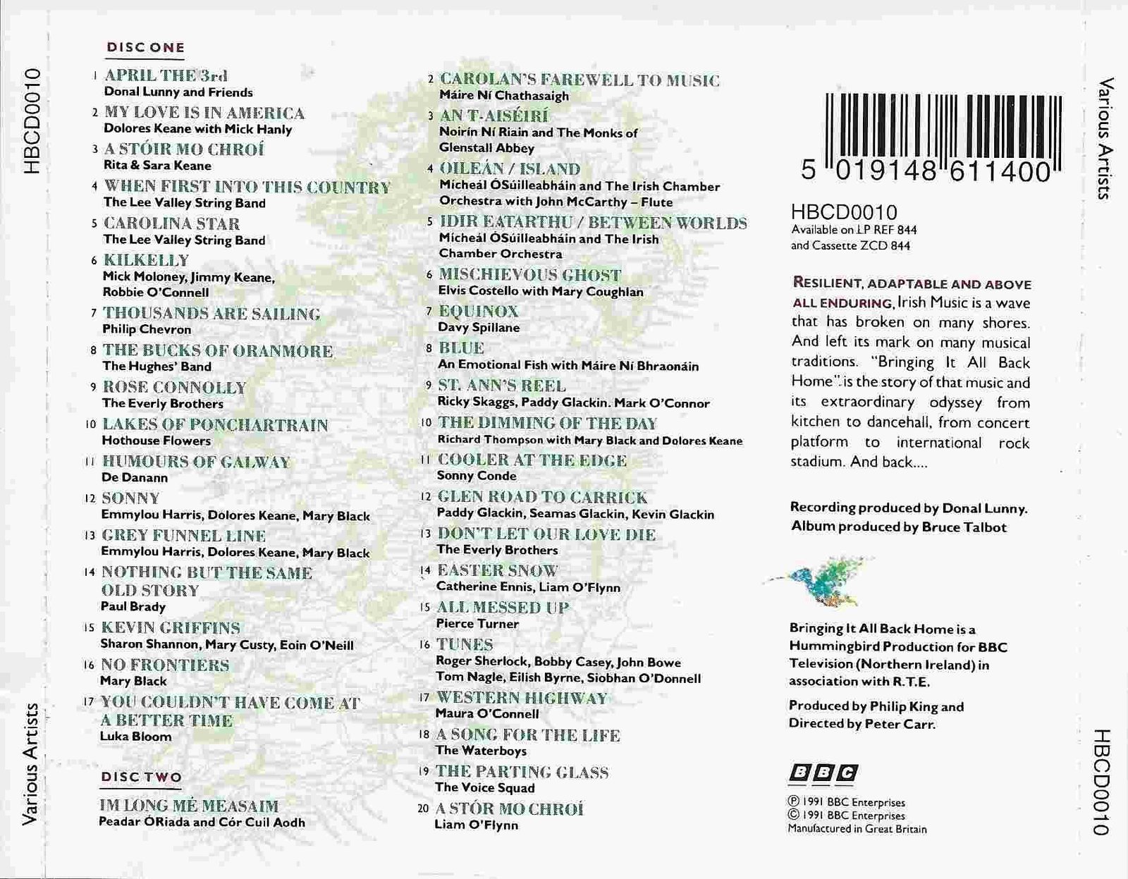 Back cover of HBCD0010